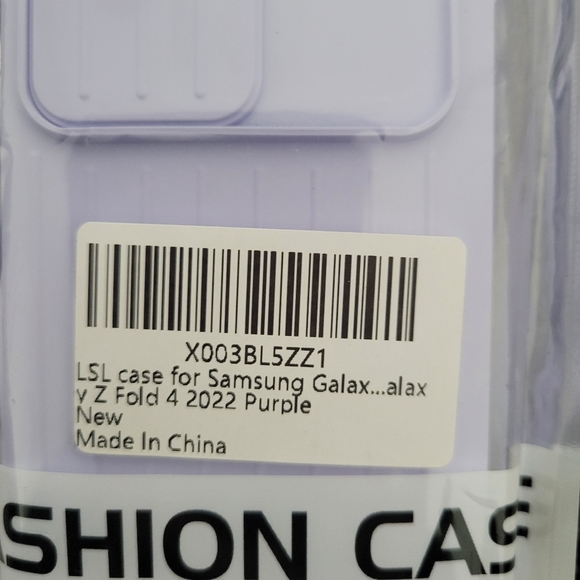 Light Purple Case For Samsung Galaxy Z Fold 4 - Picture 4 of 4